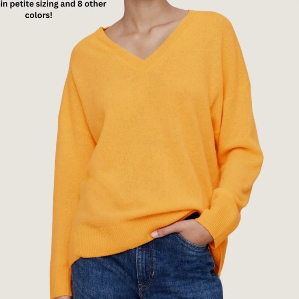 Banana Republic Lightweight Cashmere V-Neck Sweater